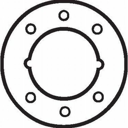 DON-JO Hole Filler Plate for Grade 1 Key in Lever for 1-3/8" Doors 10PK AR335605